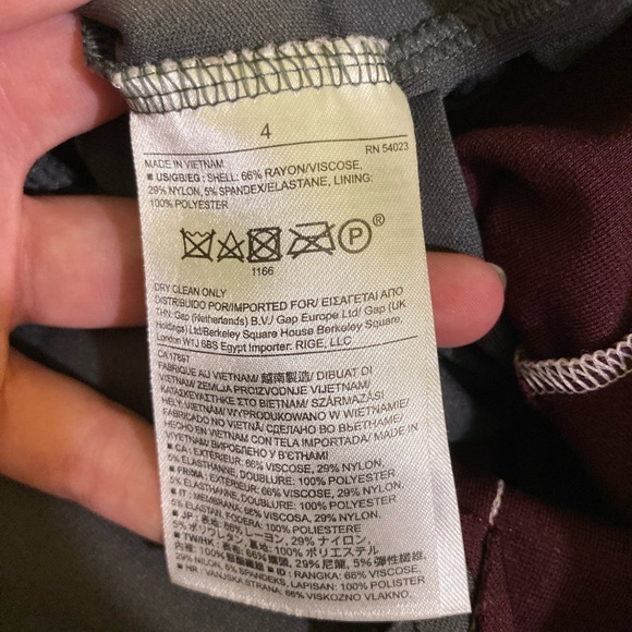 Banana Republic - US 4 - Tri- Color Office Day to Night Dress - Picture 10 of 14